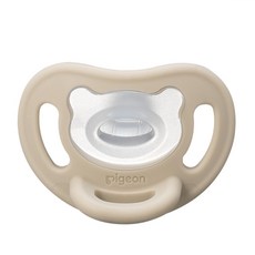 더블하트 Soft Buddy 노리개 젖꼭지 버디노리개2단계 퍼플M, 2단계, 베이지, 1개