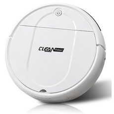 Geeah 로봇청소기 무선 스마트 자동 진공 청소기 USB충전, 흰색