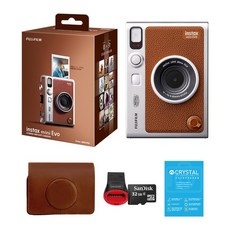 인스탁스 미니 에보 Evo 케이스 패키지, 브라운/브라운, 1세트