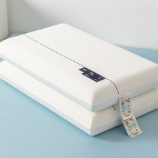 ANYOU 프리미엄 슬로우 리턴 메모리폼 베개 깊은 잠 고밀도 통기성 메모리폼, 1개, 화이트