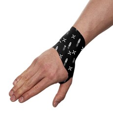 파워풀엑스 메디핑 링타입 기본형 근육테이프 블랙, 20개입, 1개