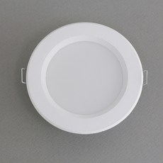 flux 고정형 등기구 LED 다운라이트 램프 일반 8W 100 x 28 mm, 주백색(아이보리빛), 1개