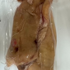 (한마음 미트)한우 국내산 한우 껍데기 무침 국밥 술안주 몸보신 전골 1KG 2KG (냉동), 1개