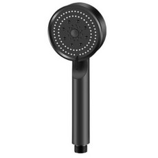 샤워기 샤워기해드 5단수압조절 고압 수압상승 절수 샤워기해드 샤워기 블랙 L776, 1개
