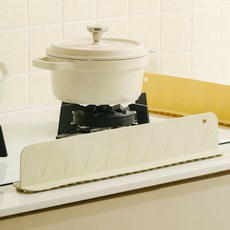 주방 싱크대 물막이 가림막 실리콘 설거지 물튀김방지, 베이지