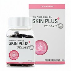 닥터로브스토 스킨플러스 강아지 피부 영양제 곰팡이성 피부병 아토피 발습진, 80정, 피부/피모, 1개