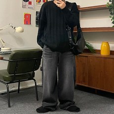 르위 레더 크로스백 가죽가방 데일리 캔버스 학생 메신저백