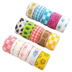 자가점착밴드 손가락 붕대 강아지 신발 자가접착테이프 5개 세트