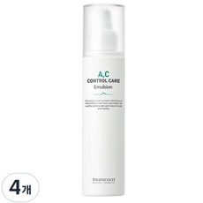 스와니코코 에이씨 컨트롤 케어 에멀젼, 120ml, 4개