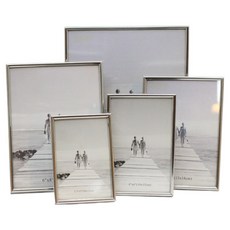 감성을 더하는 12001 모던 실버프레임사진액자, 1개