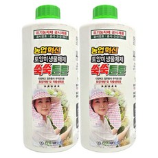 쑥쑥튼튼 유기농 영양제 미생물제, 2개, 1L