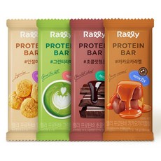 랠리 프로틴바 (초코 카라멜 그린티 인절미), 58g, 12개