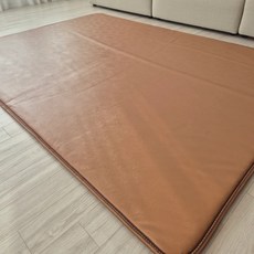 한일좋은자리 토퍼 매트리스 사계절 접이식 매트, 황토(방수)