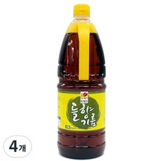 뚜레반 들향기름, 1.8L, 4개