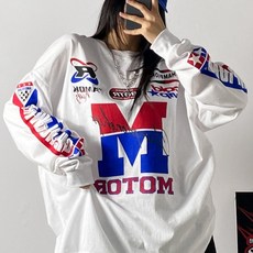 [주식디디댄스] 보스 레터씽 스트릿 긴팔 쭉티 힙합 걸스 댄서 방송댄스의상 댄스복 무대의상