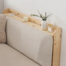 미엔우드가구 원목 틈새수납장 틈새선반 소나무 편백 침대 소파 옆 폭좁은 틈새장 미니 수납장 협탁, 편백 통원목 틈새수납장 1단 1020x120x650mm, 무도색