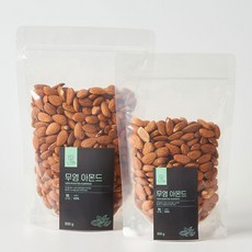느으림 건강하게 두 번 볶은 무염 볶음 아몬드, 1개, 300g