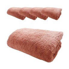 My Pet 超細纖維寵物毛巾 5入, 巧克力色