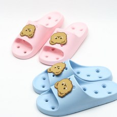 2color 귀여운 곰돌이 아기 슬리퍼 캐릭터 아동 욕실화