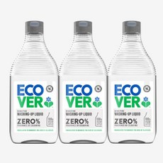에코버 주방용세제 무향 제로, 450ml, 3개