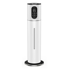 대용량 UV-C 살균 자동습도조절 초음파 가습기 7L, 화이트