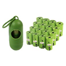 라이프솔루션 반려동물 펫 리필형 배변봉투 강아지 산책 디스펜서 케이스, 32개, 15개입