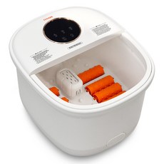 이야온 버블 족욕기 자동 온도조절 발마사지 롤러 습식 족욕기 FB-1024, 단색