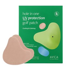 아브카 홀인원 자외선 차단 골프 선패치, 3.5g, 5개