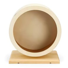 EVIO 햄스터 쳇바퀴 장난감 순목 런닝머신, 1개, M