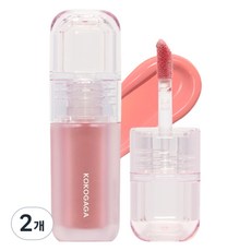 KOKOGAGA Grooming 絲絨唇釉, 01 清純貓, 2個