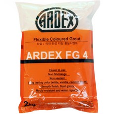 아덱스 줄눈 시멘트 타일 고급 인테리어 FG4 2kg, 8개, 라이트그레이