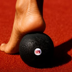 [발바닥이 바로 풀리는 3분] HI 마사지볼 패키지 무료제공 맞춤형 운동영상 스트레칭 휴대용 지압 세트, 1세트, 블랙