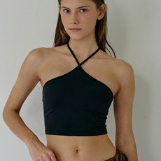 [콘치웨어] 스트랩 홀터 브라탑 (2colors) 필라테스 요가