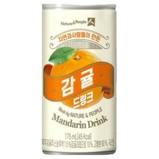 [자연과사람들] 이 만든 감귤 드링크 175ml, 30개