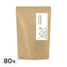 優質洋甘菊花草茶包, 1g, 20入, 4個