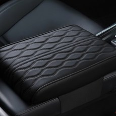 모릭스 차량용 팔걸이 쿠션 메모리폼 암레스트 패드 고밀도 메모리폼 MOLIXX, 1개, 블랙