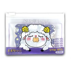 코로잠 溫和款夢鄉貓咪圖案閉嘴貼片 30入, 2個