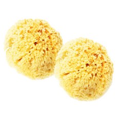[건조집게증정] 2개입 룰라러브 그리스산 천연 해면 스펀지 레귤러, 2개, 옐로우