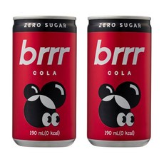 부르르 제로콜라, 190ml, 90개