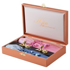 [H.jin NEW뉴 꽃사슴 골드티타늄수저세트(A/B)] 결혼선물 가족친지친척답례품 퇴직자선물 정년퇴임기념품 외국인선물 해외바이어 상견례선물 창립기념일 직원단체선물 환갑 칠순 팔순, B스타일, 1개