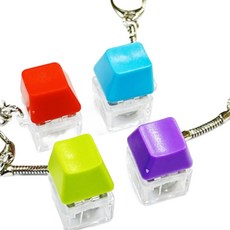 릴리브리즈 LED 딸깍이 키보드 피젯토이 2P, 색상랜덤(2P구성), 2개