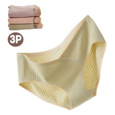 코차이 임산부 전용 순면 V라인 로우라이즈 삼각 팬티 3매 컬러혼합 세트