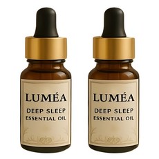 루미아 숙면 아로마오일 릴렉싱 스트레스완화 깊은 수면 잠 잘오는 천연아로마, 2개, 10ml, 딥슬립