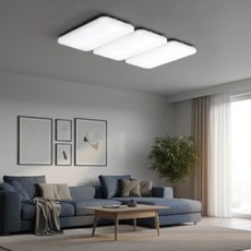 코콤 LED 루미온 거실 6등 180w 6500k 주광색 삼성정품칩_국내생산, 단품
