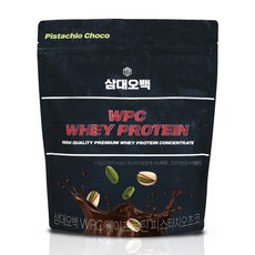 삼대오백 매시브 WPC 웨이 프로틴 단백질보충제 피스타치오 1kg, 1박스