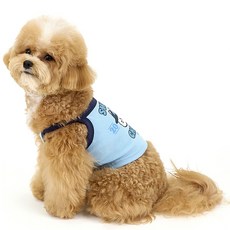 Kinikini 寵物Swag Chichi短版上衣, 1個, 海軍藍