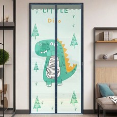 방일 반투명 모기방지 문발 세트 일체형 자석 프리미엄 모기장 + 찍찍이테이프 + 오픈고정자석, B