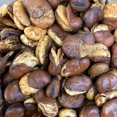 北港廟口特產 烘烤蠶豆, 1個, 一斤/600g藥膳蠶豆 (純素)