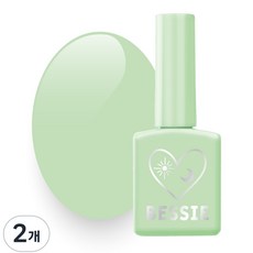 BESSIE Hello Kitsch 彩色凝膠指甲, G17軟萌薄荷, 11ml, 2個