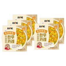 엘빈즈 한끼뚝딱 우리아이 한우카레, 15개, 카레